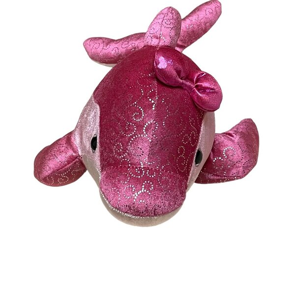 Aurora World Stuffed Plush Animal Toy Dolphin Pink 16" - Picture 2 of 7